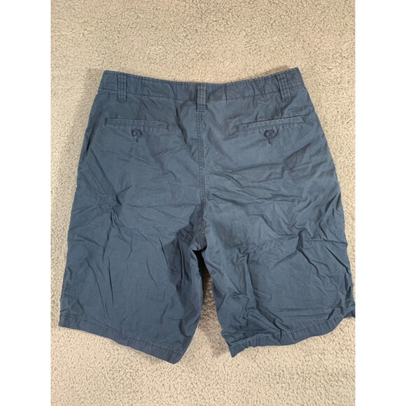 Mens Dockers Navy Blue Shorts Size 34 100% Cotton w/ Pockets - Picture 9 of 10